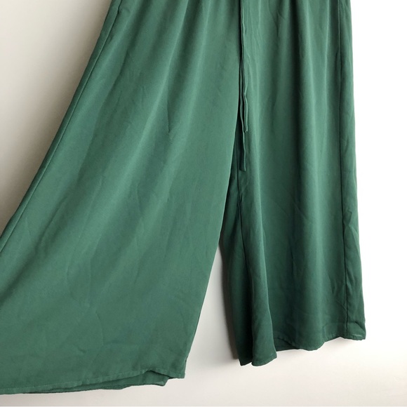 ARITZIA Babaton Green Luiz Cropped Wide Leg Pants - Picture 4 of 6